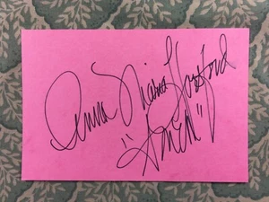 Anna Maria Horsford - Minority Report - The Addams Family - Autographed 1989 - Picture 1 of 2