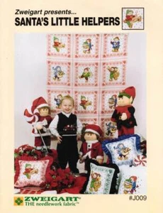 PUNTO DE CRUZ DOS REGALOS ÚNICOS... PEQUEÑOS AYUDANTES DE SANTA - Imagen 1 de 1