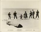 "HAND OF DEATH"-ORIGINAL PHOTO-HORROR-JOHN AGAR-MONSTER-AT BEACH