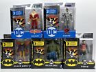 Dc Spin Master Caped Crusader/Heroe?S Unite 1St Edition 5 Fig Lot