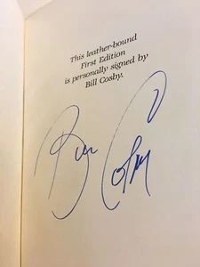 BILL COSBY SIGNED Book LOVE AND MARRIAGE Easton Press 1st Edition AUTOGRAPH - Picture 1 of 5