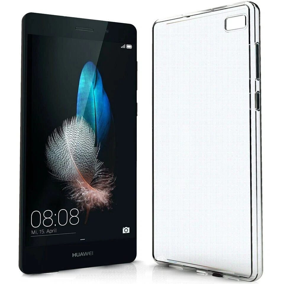 Cover per Huawei P8 Lite - Custodia per Cellulare Protettiva in TPU Trasparente - Immagine 1 di 1