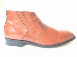 Botas La Milano Premium de Cuero BRONCEADO Diseño Angular-Cremallera-B5127 *Muestra de Piso* - Imagen 1 de 5