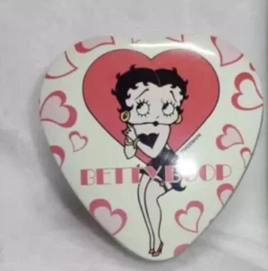 Vintage Betty Boop Heart Tin Collectible - Picture 1 of 13