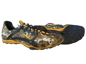 Vintage Nike Zoom Kennedy Mens Size 15 Camouflage Cross Country Track Spikes - Picture 1 of 11