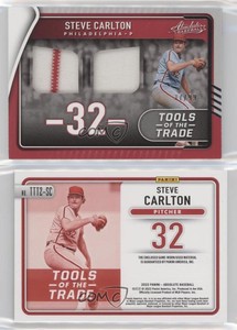 2022 Panini Absolute Tools of the Trade 2 Swatch Retail /99 Steve Carlton HOF