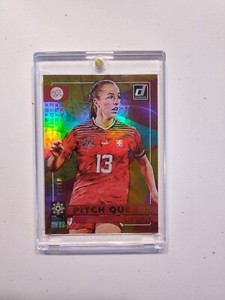 2023 Donruss Women's World Cup Pitch Queens #22 Lia Walti  Gold #4/10
