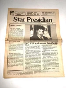 Periódico STAR PRESIDIAN San Francisco Peridio Raro -- 14 de septiembre 1984 - Imagen 1 de 1