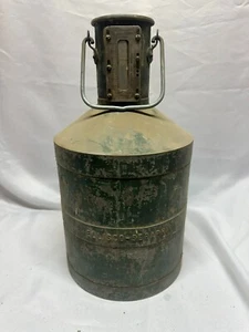 Vintage Ellisco Seraphin Test Measure Tank 5 Gallons to Zero Steel Tank - Picture 1 of 7