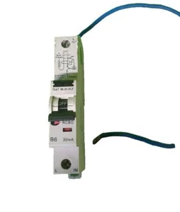 Lewden RCBO 6A Amp Type B B6 30mA - Picture 1 of 2