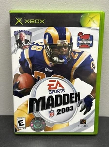 EA Sports Madden 2003 - Microsoft Original Xbox Complete CIB Tested - Picture 1 of 3