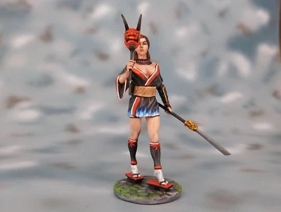 ⭐Oni niña.  Estatuilla 3D miniatura coleccionable Action Girl.  54mm 1/32 PINTADO⭐ Foto 1 de 4