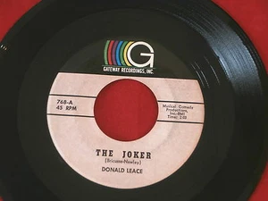 DONALD LEACE~THE JOKER~FRANKIE AND JOHNNY~MAD MIKES STEPPING SONG RARE ~ NOVELTY - Picture 1 of 1