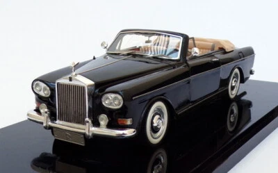 ATC 1/43 Scale ATC15420 - 1966 Rolls Royce Silver Cloud III Cont. DHC - Black - Photo 1/4