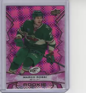 2022-23 UD Ice Purple Rookie MARCO ROSSI Minnesota Wild RC - Picture 1 of 2