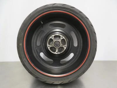 EB1395 2007 07 Harley VROD NIGHTROD VRSCD 后轮轮胎和轮辋 — 第 1/4 张图片