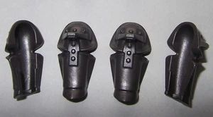 19243, 4x (2 Paar) Armrüstung, Armschutz, Rüstung (mit Stachel), anthrazit - Bild 1 von 1