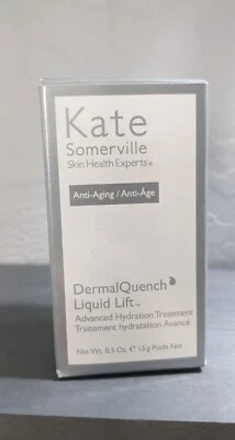 Kate Somerville Dermal Quench Liquid Lift 15 ml (.5 OZ) antienvejecimiento NUEVO en caja Foto 1 de 4