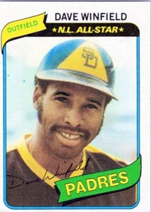 1980 Topps #230 Dave Winfield San Diego Padres EX-MT - Picture 1 of 2