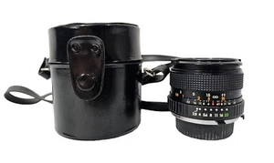 Quantaray MC 1:2.8 f=28mm Camera Lens #846389 Mount with Hard Case - Picture 1 of 11