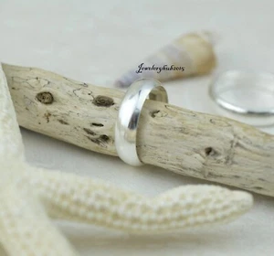 Simple Silver Band 925 Sterling Silver Handmade Ring All Size Sr287 - Picture 1 of 6