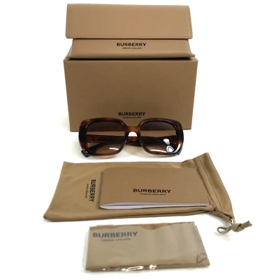 Burberry Sunglasses B4371 3316/13 Light Havana Frames with Brown Gradient Lenses - Image 1 of 4