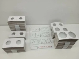 2x2 Inch Coin Flip holder 600 Assorted Collector size-Penny,Dollar,Quarter Value - Picture 1 of 5