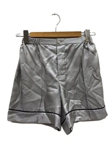 PRADA shorts 36 silk Gray p2556 Used - Picture 1 of 7