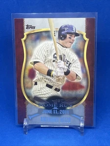 2015 Topps #FHR-11 Anthony Rizzo First Home Run Silver (Series One) - Picture 1 of 2