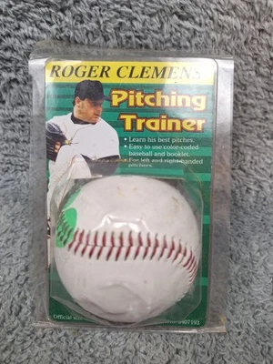 Antigo Roger Clemens Treinador de Arremesso Codificado por Cores Dedo Marcas de Colocação Treinamento - Imagem 1 de 4