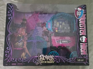 Monster High Scary City Of Frights CAFE CART JUEGO Nuevo En Caja - Imagen 1 de 24