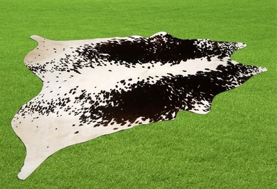 100% New Cowhide Rugs Area Cow Skin Leather (58" x 57") Cow hide SA-5606 - Image 1 of 3
