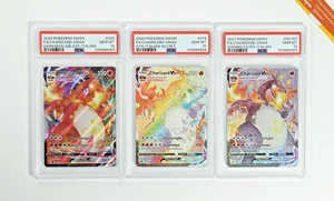Pokemon PSA 10 Charizard Vmax #020 #74 #SV107 Full Set Sequential Deutsch - Bild 1 von 7