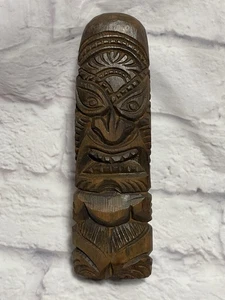 vintage hawaiian carved wood Tiki Older - Picture 1 of 8