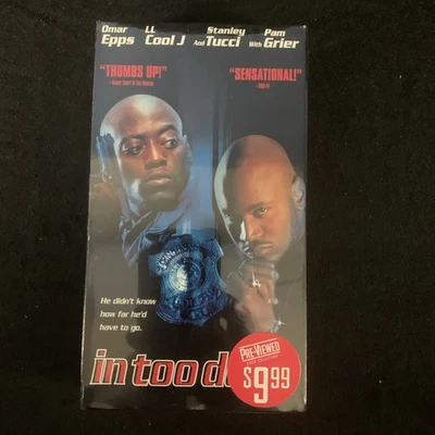 In Too Deep (VHS, 2000) Video Cassette Tape Movie Foto 1 de 3