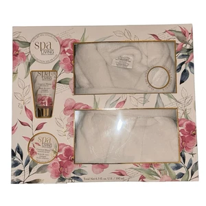 Spa Living Botanicals Spa Collection de luxe robe Shower gel body butter Gift Se - Picture 1 of 2