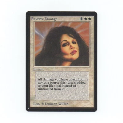 Magic: The Gathering Beta Series - Reverse Damage (036) - Image 1 of 2