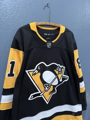 Camiseta deportiva de hockey 2018 Adidas NHL Pittsburgh Penguins Phil Kessel correa de lucha talla 54 Foto 1 de 4