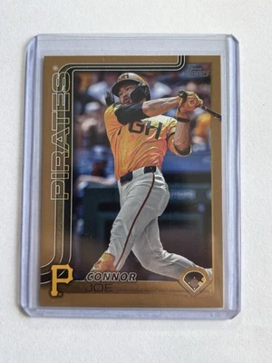 Connor Joe Gold /2025 #168 2025 Topps Series 1 Pittsburgh Pirates - Image 1 of 2