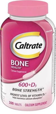 Caltrate 600+D3 Suplemento de calcio y vitamina D3 - 200 unidades Foto 1 de 4