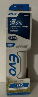 Camco Evo RV Water 5.0 Filter Cartridge 40621 - Image 1 of 4