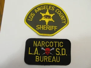 Patch sceriffo California Los Angles Co e narcotici - Foto 1 di 1
