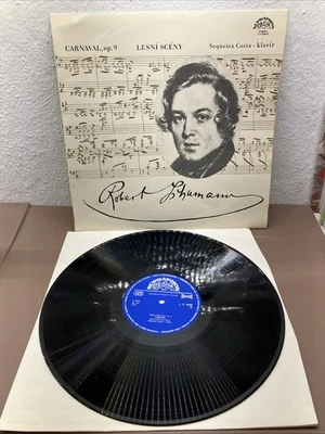 LP Klassik CZ Lesny Sceny Carnaval no. 9 Robert Schumann Sequeira costa Klavier  - Bild 1 von 4