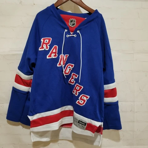 Reebok Jersey NHL NY Rangers Youth Size S/M "Rangers" Cover