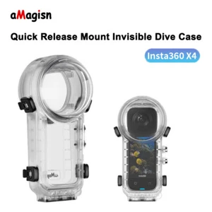 50M Invisible Dive Case For Insta360 X4 Action Camera Protector Waterproof Case - Bild 1 von 21