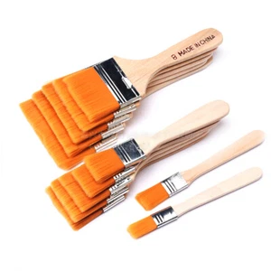Artist Paint Brushes Paint Brushes Cleaning Brush Nylon Bristle Brush no.1-no.12 - Picture 1 of 5