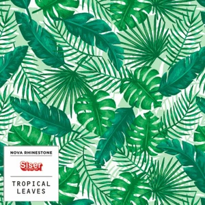 SISER EasyPattern Tropical Leaves Heat Transfer Vinyl 12"x12" to 10yards- SALE ! - Picture 1 of 2