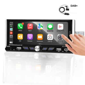 6.9 Zoll DAB+ Autoradio 1 Din Apple Carplay Android 13.0 GPS Navi WIFI 2G+64G - Bild 1 von 23