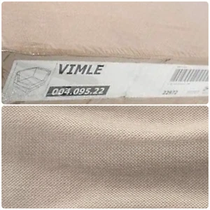 IKEA Vimle Copriscivolo per Sezione Angolare / Tallmyra Beige 004.095.22 Nuovo - Foto 1 di 1