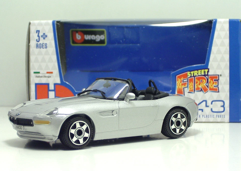 Bburago 30010 BMW Z8 "Met Silver" METAL Scala 1:43 - Immagine 1 di 1